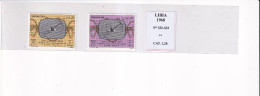 LIBIA 1968 N°332-333 MNH - Libia