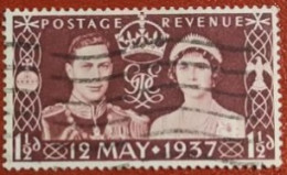 GRAN BRETAGNA  1937 CORONATION OF GEORGE VI AND ELIZABETH - Usados