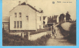 Mettet-Pr.Namur-L'Ecole Des Sœurs- Edit.Imprimerie Palate-Cachet "Mettet-1931-Timbre Lion Hértaldique-40c"-Très Rare - Mettet