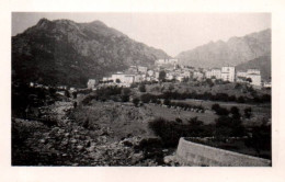 Corte - Photo Ancienne - Haute Corse 2B - Vue Sur Le Village - 5x7 Cm - Calvi