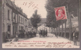 Cpa Martelange  Attelages  1907 - Martelange