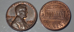 USA - America UNITED STATES - USA - ONE CENT 1968 - LINCOLN - 1959-…: Lincoln, Memorial Reverse