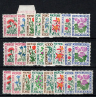 Taxe Serie Fleurs YV 95 à 102 Complete N** MNH Luxe En 3 Séries - 1960-.... Postfris