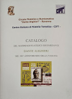 DANTE ALIGHIERI Catalogo Di Tutto Il Materiale Filatelico E Numismatico Monete Stamp Coin 34 Pages In 17 B/w Photocopies - Temáticas