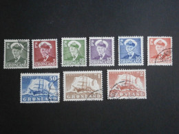 1950 Mi. 28-36 Used / Gestempeld - Used Stamps