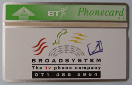 UK - Great Britain - BT & Landis & Gyr - BTP115 - Broadsystem - 228B - 5823ex - Mint - BT Privé-uitgaven