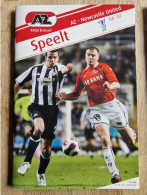 Programme AZ Alkmaar - Newcastle United - 15.3.2007 - UEFA Cup - Football Soccer Fussball Calcio - Programm - Bücher