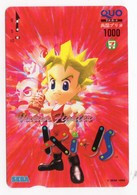 CARTE QUO PREPAID JAPON SEGA KIDS VIRTUA FIGHTER 1996 - Juegos