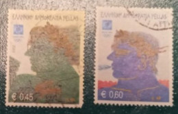 2002 Michel-Nr. 2120+2121 Gestempelt - Used Stamps