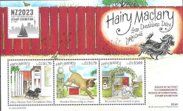 NEW ZEALAND, 2023, MNH, AVATAR , DOGS, HAIRY MACLARY, CHILDREN'S BOOKS, NZ2023  INTERNATIONAL  STAMP EXHIBITION, S/SHEET - Fairy Tales, Popular Stories & Legends