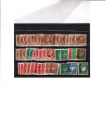 Lot D'une Cinquantaine De Timbres PETAIN Bersier & Hourriez   292 - Gebraucht