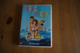 BEACH PARTY FRANKY AVALON ANNETTE FUNICELLO DICK DALE RARE DVD BO TRES ROCK N ROLL SURF - Muziek DVD's