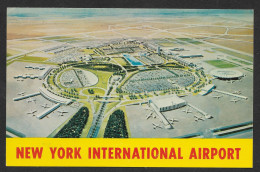 New York International Airport Terminal City JFK United States Postcard Carte Postale - Aéroports