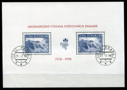 TSCHECHISCHE REPUBLIK Block 6, Bl.6 FD Canc. - Praga '98 - CZECH REPUBLIC / RÉPUBLIQUE TCHÈQUE - Blocks & Sheetlets