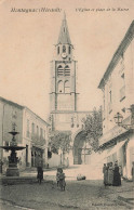 MONTAGNAC  L'Eglise Et Place De La Mairie - Montagnac