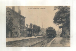 6. Attichy, La Gare  (CP Vendue Dans L'état (titi45)) - Attichy