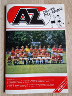 Programme AZ '67 Alkmaar - FC Barcelona - 19.10.1977 - UEFA Cup - Football Soccer Fussball Calcio Programm - Boeken