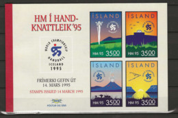 1995 MNH Iceland Booklet Mi 820-23 MH7 Postfris** - Markenheftchen