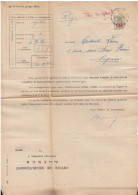 Document Van Chef De Groupe Mons Naar Soignies - Altri & Non Classificati