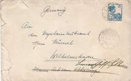 NETHERLANDS INDIES 1930  LETTER SENT TO WILHELMSHAVEN - Niederländisch-Indien
