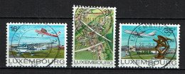 Luxembourg 1981 - YT 987/989 - Aviation, Airplanes, Luftfahrt - Used Stamps