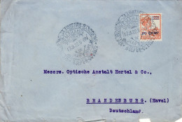 NETHERLANDS INDIES 1922  LETTER SENT FROM SEMARANG TO BRANDENBURG - Niederländisch-Indien