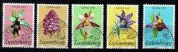 Luxembourg 1975 - YT 864/868 - Protected Plants - Charity Issue, Fleurs Protégées, Geschützte Blumen, Beschermde Bloemen - Gebraucht