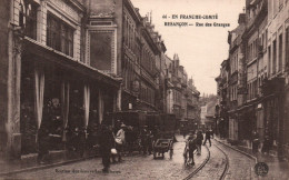 Besançon (Doubs) La Rue Des Granges, Commerces - Edition Nouvelles Galeries - Carte N° 44 - Besancon