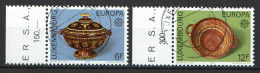 Luxembourg 1975 - YT 878/879 - EUROPA Stamps - Handicrafts, Oeuvres Artisanales - Gebraucht