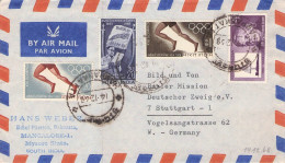 INDIA - AIRMAIL 1968  - STUTTGART/DE / 695 - Lettres & Documents