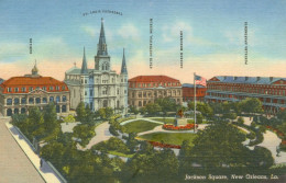 CPA - NEW ORLEANS - Jackson Square Ref. Post Card Specialities N° 43 - New Orleans