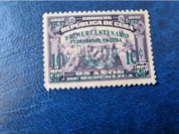 CUBA  NEUF  1937   INTRODUCCION  FERROCARRIL  EN  CUBA  //  PARFAIT  ETAT  //  1er  CHOIX  // - Nuevos