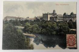 CPA 1907 Lettonie Riga (Russie) Polytechnieum école Polytechnique - W. Bitorowicz Louis D'Albenque Agen - Lettonie