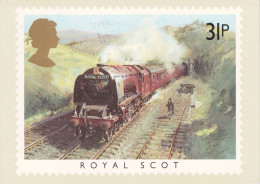 Famous Trains Royal Scot (1985) - Timbres (représentations)