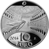 Italia - 10 Euro 2014 - Programma Europa - Compositori Europei - Gioachino Rossini - KM# 368 - Italia