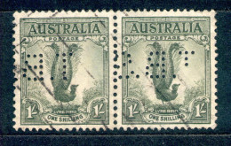 Australia Australien 1937 - Michel Nr. 148 C O Mit Perfin (Perforated Initials) - Used Stamps