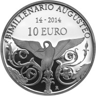 Italia - 10 Euro 2014 - 2000° Morte Di Augusto - KM# 375 - Italia