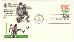 USA - États-Unis - East Rutherford - Olympic Games 1980 - Lettre Non Circulée - 10 Décembre 1979 - 1971-1980
