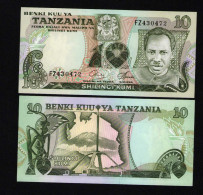 Tanzania 10 Shiling Unc - Tanzanie
