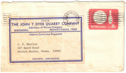 USA - États-Unis - Pennsylvania - Birdsboro - Entier Postal 8c - The John T. Dyer Quarry Company - Andere & Zonder Classificatie