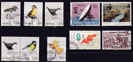 NO095 – NORVEGE - NORWAY – 1980 USED LOT – Y&T # 765-779 – CV 3,50 € - Gebraucht