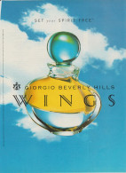 Publicité Papier - Advertising Paper - Wings De Giorgio Beverly Hills - Publicidad (gacetas)