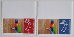 CAGOU PERSONNALISE LOGO LORIQUET ARC EN CIEL OPT 2020 TIRAGE : 40 EX GS TB - Unused Stamps