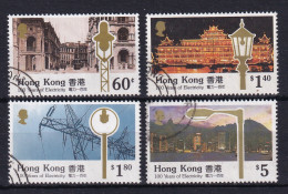 Hong Kong: 1990   Centenary Of Electricity Supply     Used  - Usati