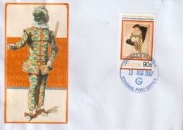 œuvres De Pablo Picasso, Stamp | Paul As Harlequin ,  Letter From ANTIGUA - Picasso