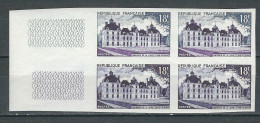 FRANCE N° 980 ** Bloc De 4 Essai ND  2 Ex. Bicolores - Farbtests 1945-…