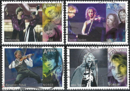 Norwegen Norway 2010. Mi.Nr. 1720-1723, Used O - Used Stamps
