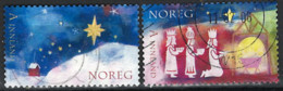 Norwegen Norway 2007. Mi.Nr. 1633-1634, Used O - Gebraucht