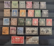 JOLI LOT TIMBRES OBLITERES ANNEES 1920/30.BELLE VALEUR CATALOGUE - Used Stamps
