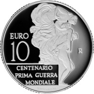 Italia - 10 Euro 2015 - 100° Prima Guerra Mondiale - KM# 388 - Italia